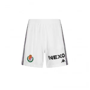 SHORT 1ª EQUIPACIÓN REAL VALLADOLID 24/25 BLANCOS KOMBAT RYDER