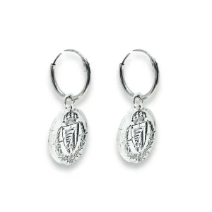 PENDIENTE ARO PLATA REAL VALLADOLID