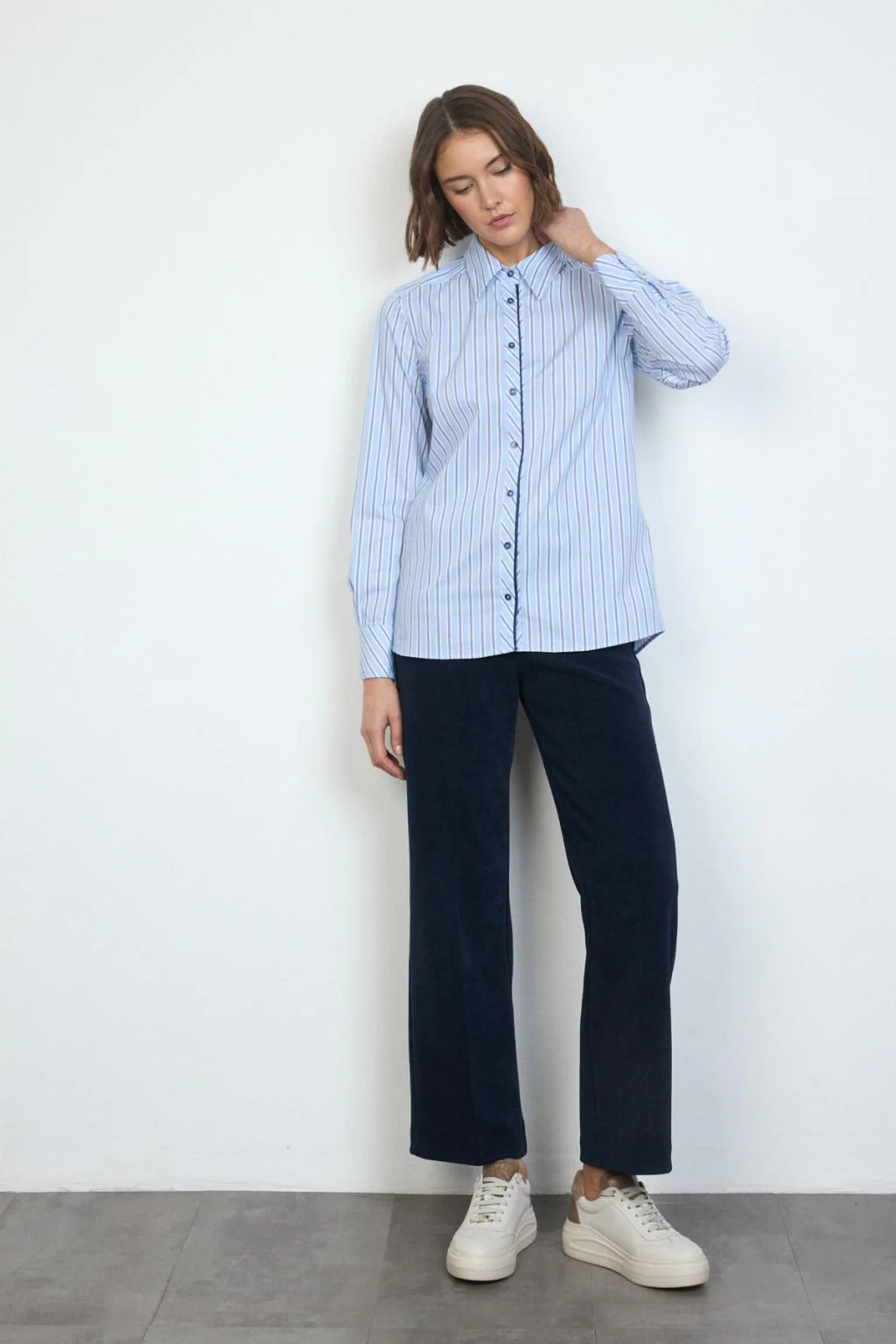 Camisa Tendillas Azul - Imagen 7