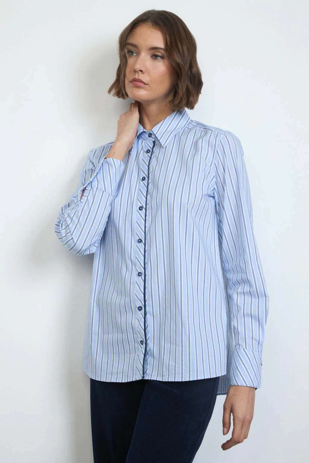 Camisa Tendillas Azul - Imagen 6