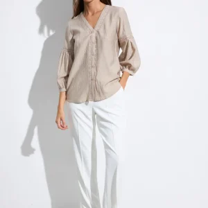 Camisa Helen Beige