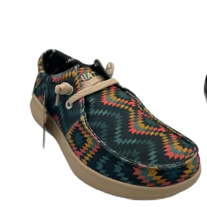 Zapato Ariat chimayo caballero con diseño azteca en colores