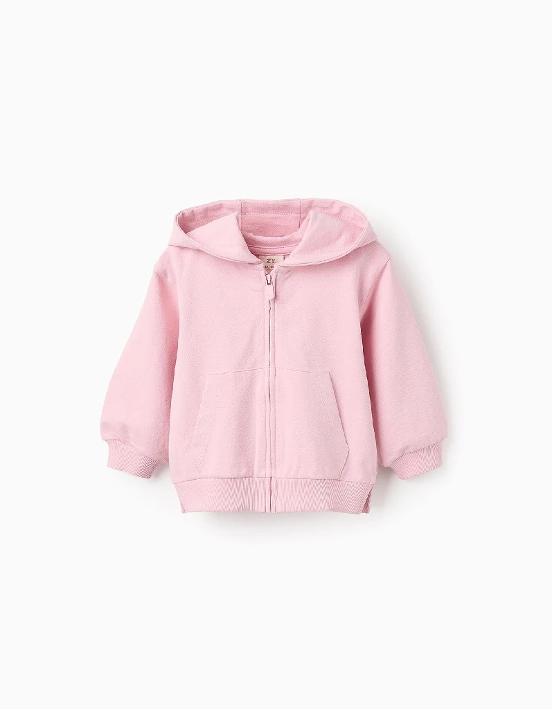 Verano – ZY Sudadera con cremallera rosa - Imagen 2