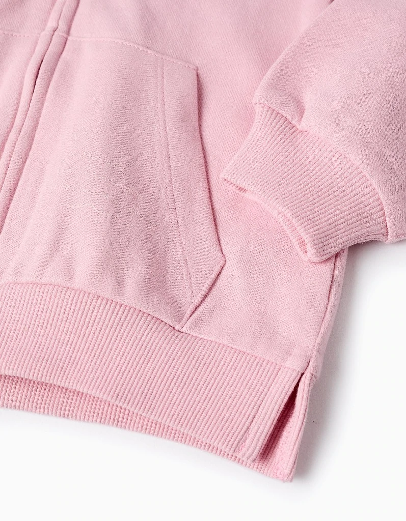 Verano – ZY Sudadera con cremallera rosa - Imagen 4