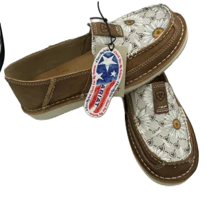 Zapato ariat para dama estampado de flor