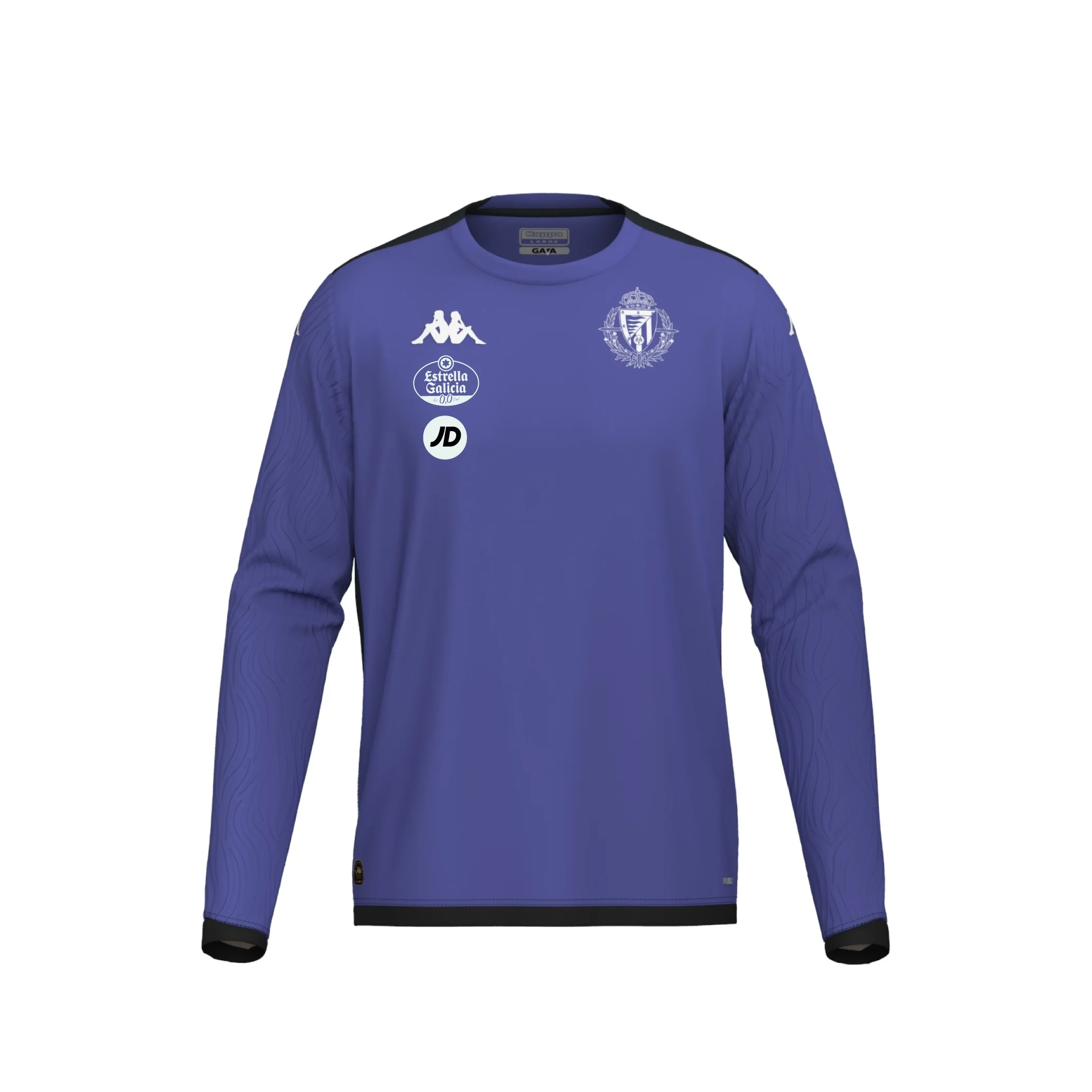 SUDADERA REAL VALLADOLID ENTRENAMIENTO AZUL ALDREN PRO 8 - Imagen 2