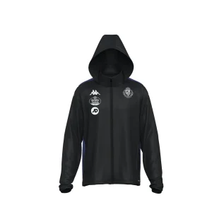 CHUBASQUERO REAL VALLADOLID NEGRO ADVERZIP PRO 8