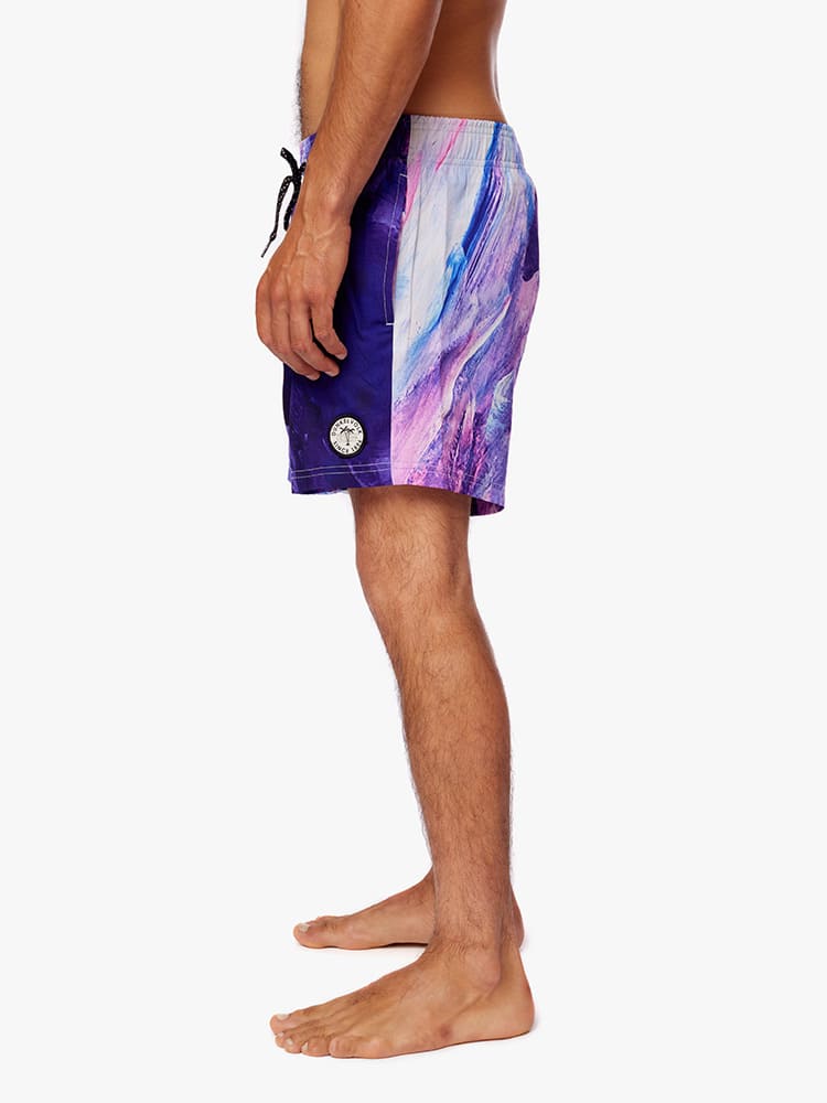 Ropa de Baño para Hombre Dunkelvolk VOLLEY WAVE BRUSH WHT - Imagen 8