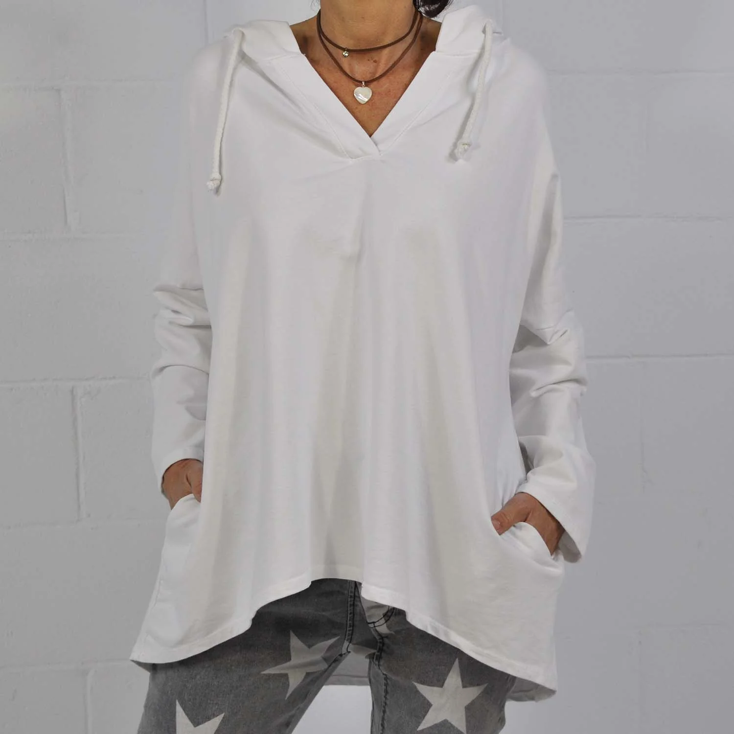 Sudadera pico blanca - Imagen 2