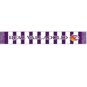 BUFANDA TELAR BANDAS VERTICALES REAL VALLADOLID