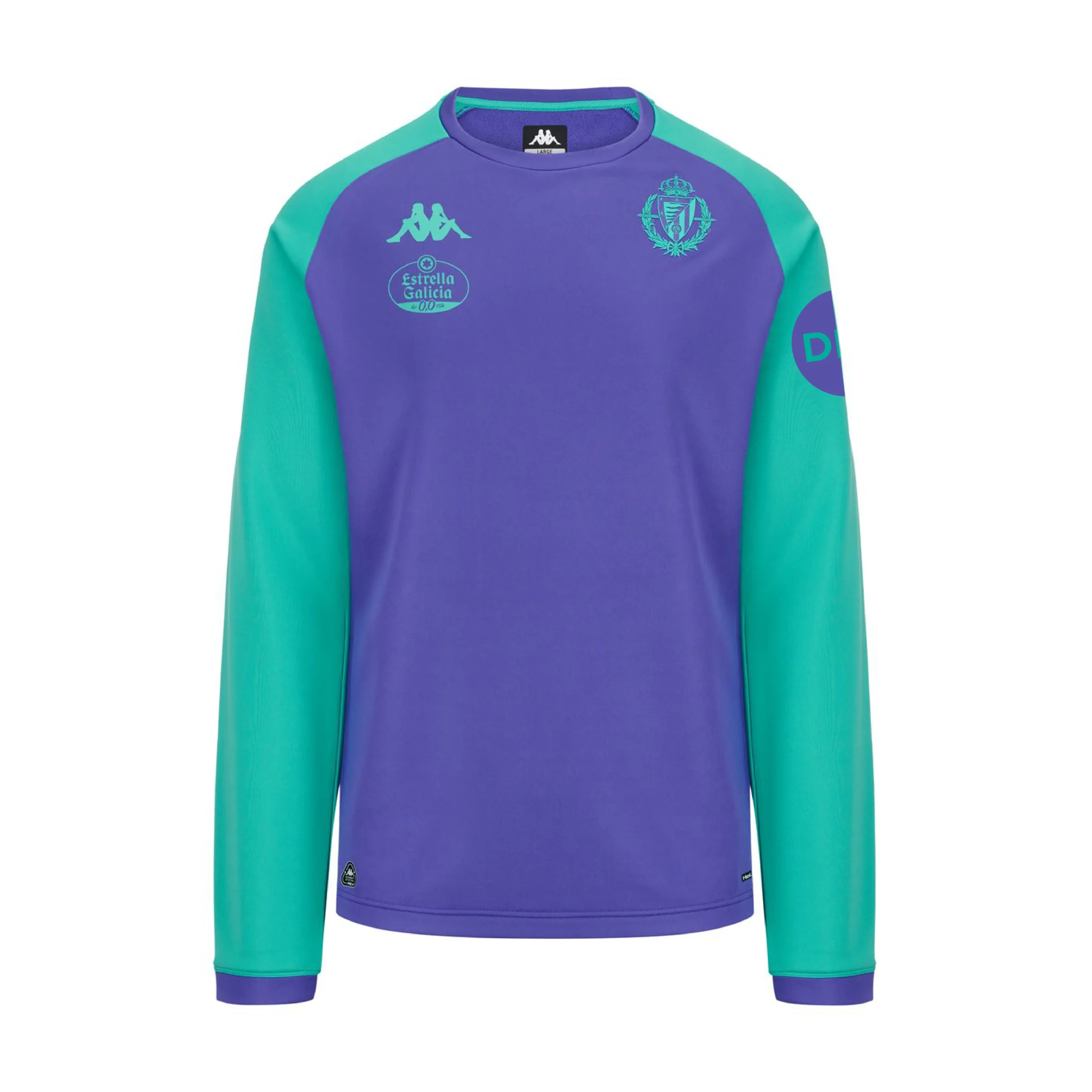 SUDADERA ENTRENAMIENTO MEKOLO PRO VIOLETA REAL VALLADOLID 25/26