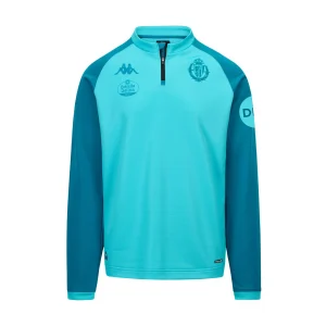 SUDADERA ENTRENAMIENTO STAFF MUZIRA PRO AZUL REAL VALLADOLID 25/26