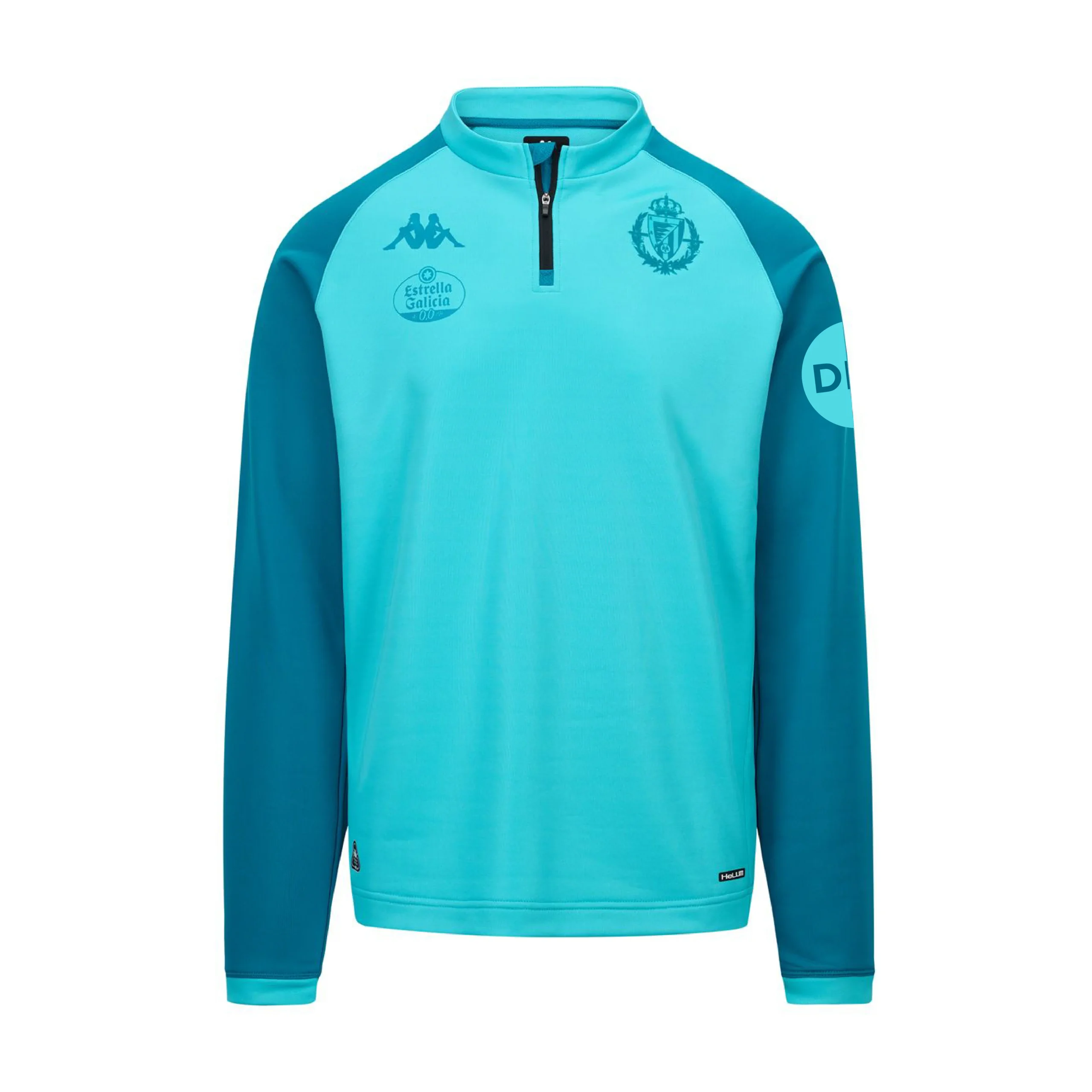 SUDADERA ENTRENAMIENTO STAFF MUZIRA PRO AZUL REAL VALLADOLID 25/26 - Imagen 2