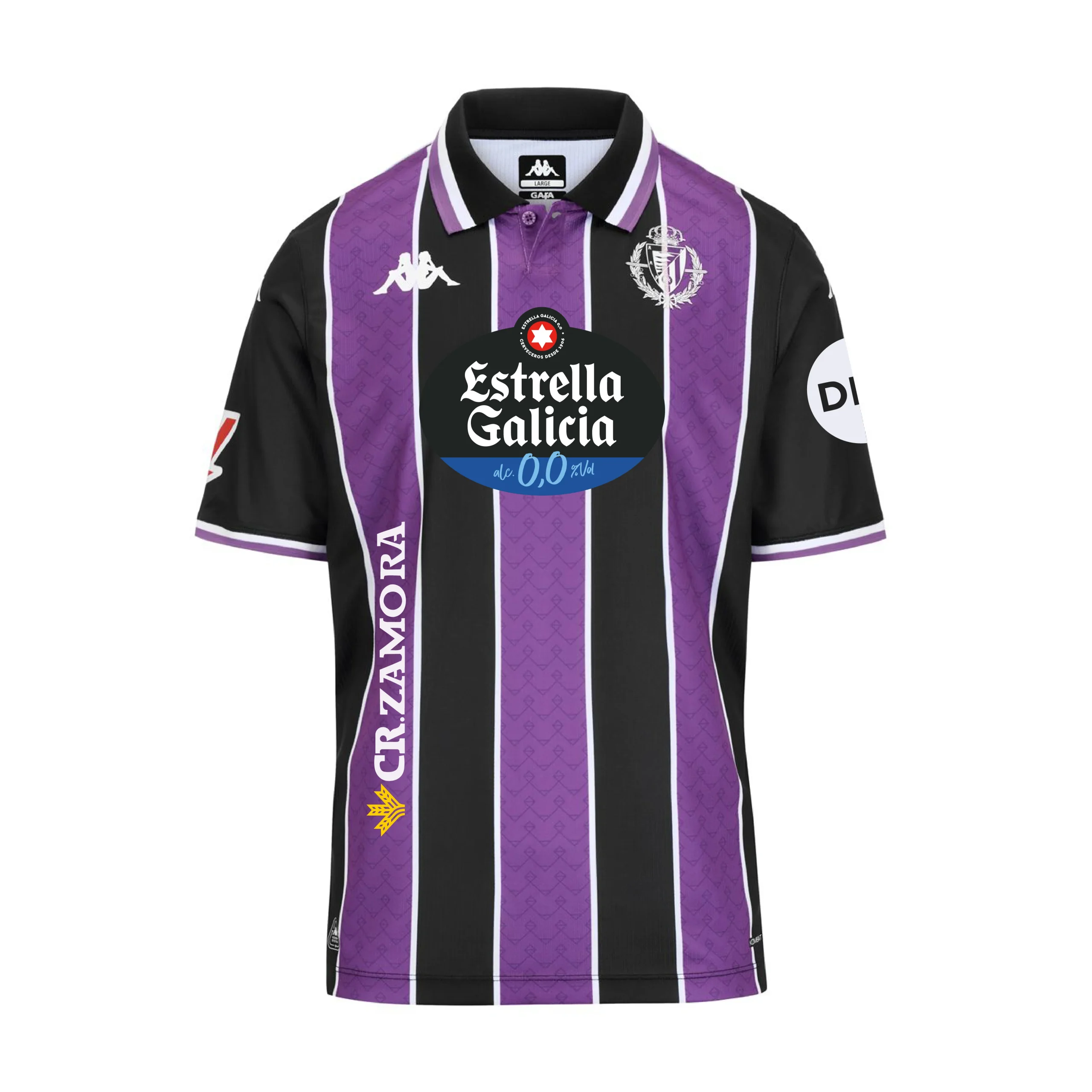 CAMISETA 2ª EQUIPACIÓN PRO REAL VALLADOLID 25/26 KOMBAT (AWAY)