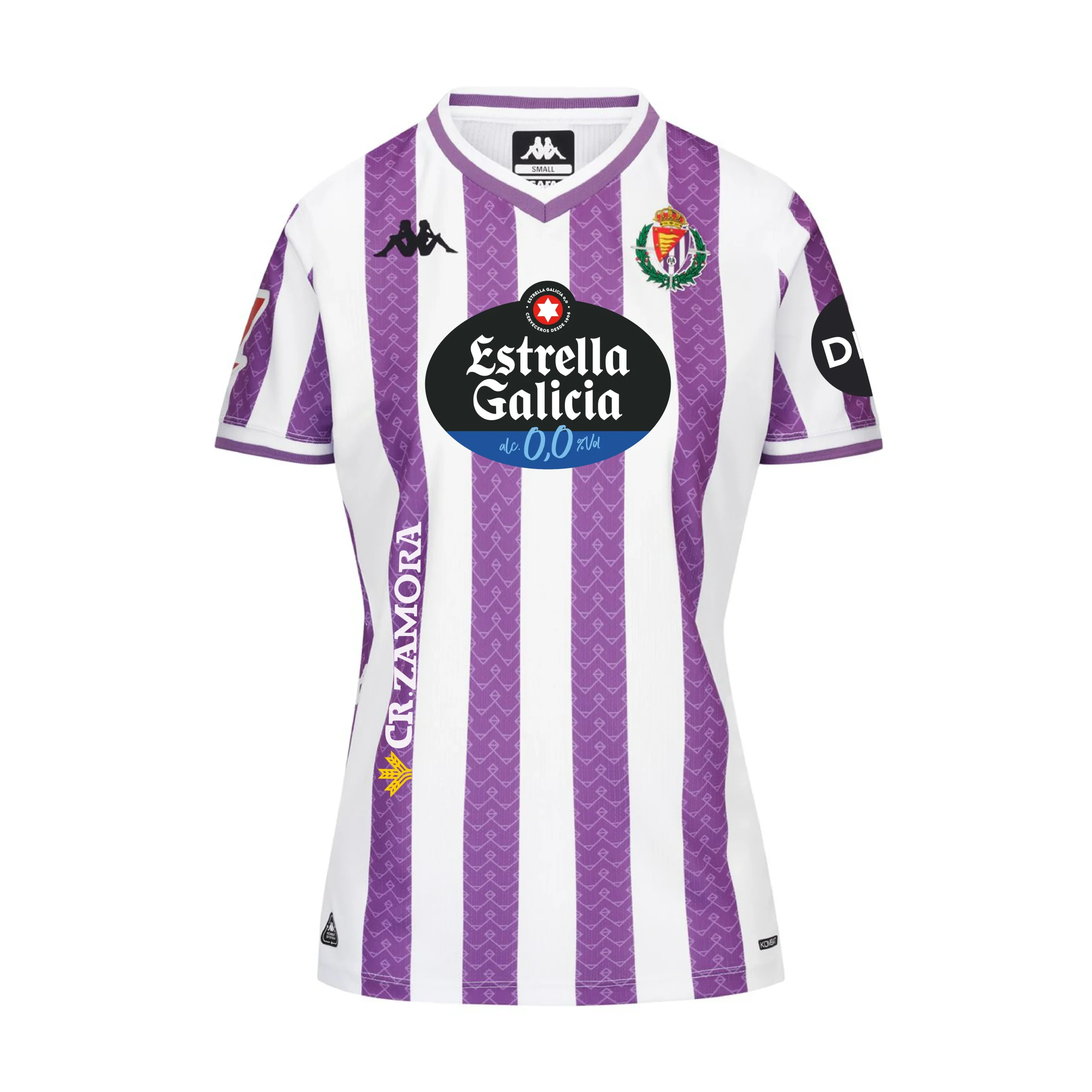 CAMISETA MUJER 1ª EQUIPACIÓN REAL VALLADOLID 25/26 KOMBAT (HOME)