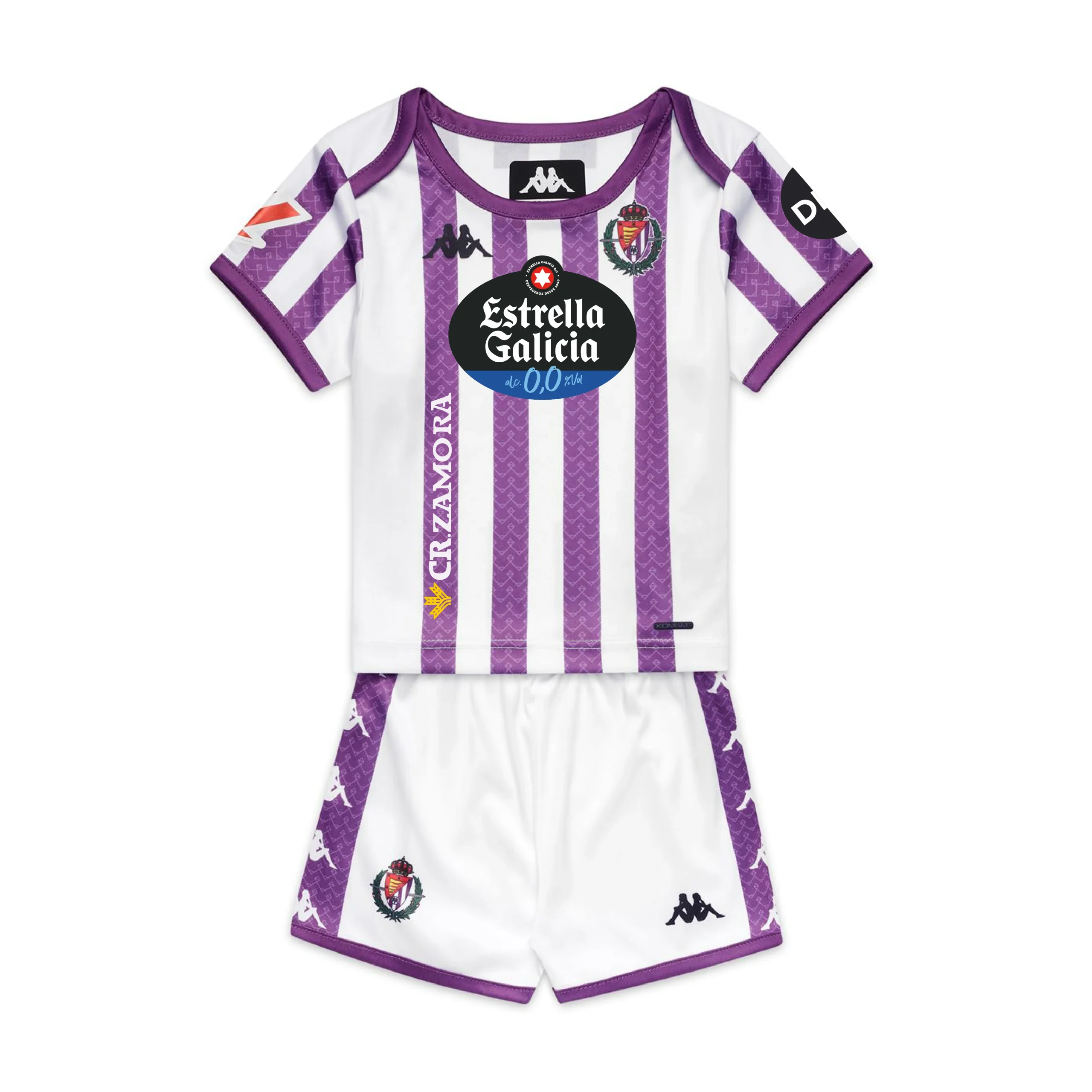 KIT 1ª EQUIPACIÓN BEBÉS REAL VALLADOLID 25/26
