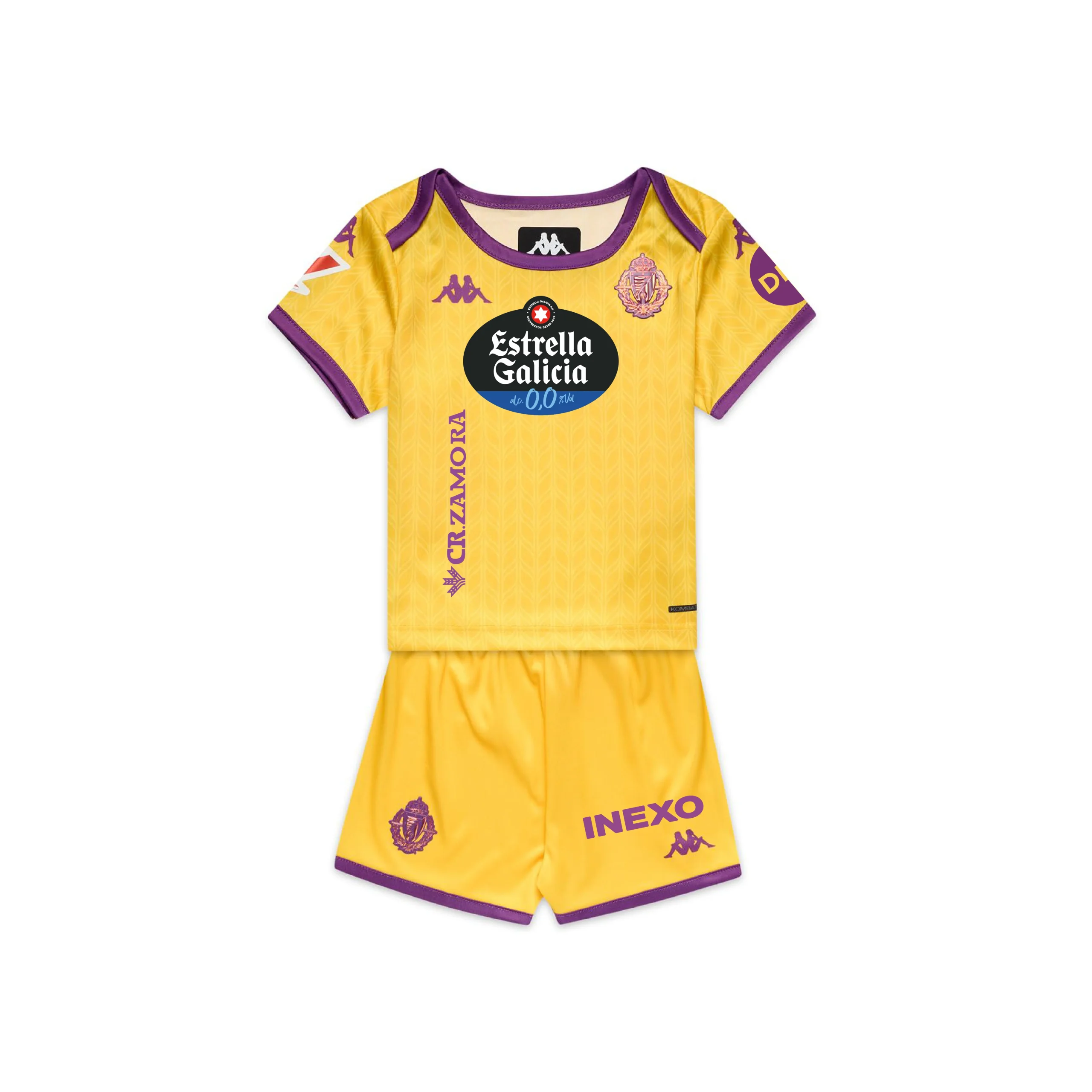 KIT 3ª EQUIPACIÓN BEBÉS REAL VALLADOLID 25/26 - Imagen 2