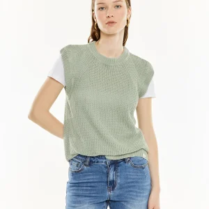 Jersey cuello redondo manga corta