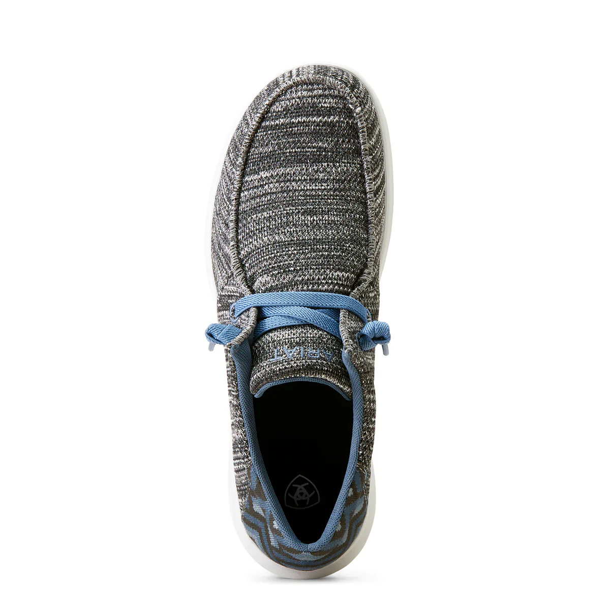 Zapato ariat para caballero de hilo gris - Imagen 3