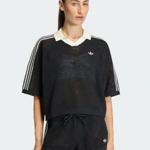 Polo ADIDAS CROCHET POLO KC6491 BLK