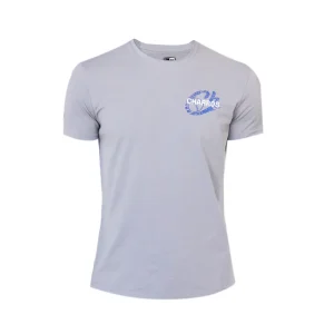 CAMISETA LOGOS GRIS NEW ERA