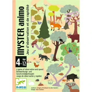 Djeco Juego Cartas Myster Animo