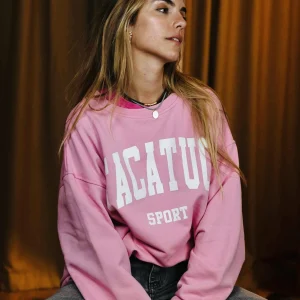 SUDADERA TACATUCA SPORT ROSA