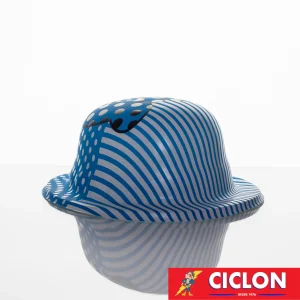 Sombrero Bombin Moños y Bolas