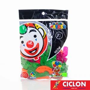 Globos Payaso de Latex #10 Neon