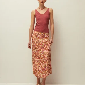 Falda estampado floral
