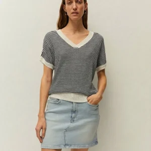 Jersey raya manga corta