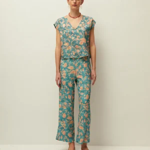 Pantalón estampado floral