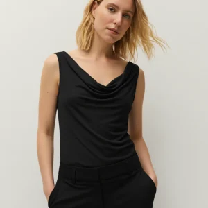 Top escote fluido