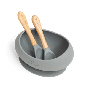 Olmitos Vajilla 3 piezas Silicona Gris