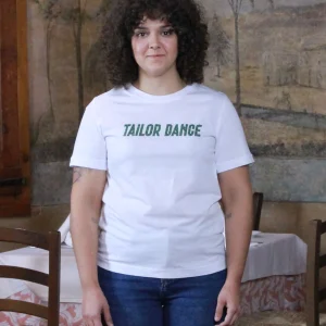Camiseta Chica Blanco Estampado Mudejar