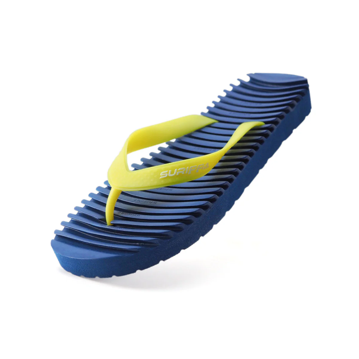 SURIPPA COMFORT 1.0 | CHANCLAS CÓMODAS DE RECUPERACIÓN (AZUL-AMARILLO) - Imagen 4