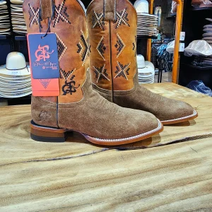 Bota piel nobuck arena THR219